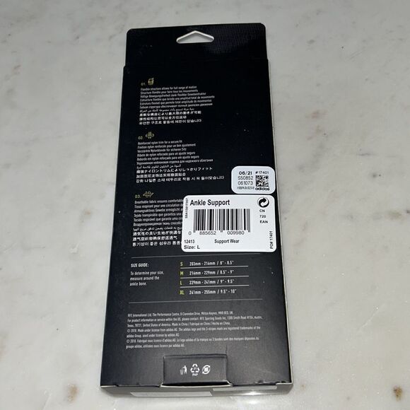 NEW Adidas ankle support size large - Picture 4 of 5